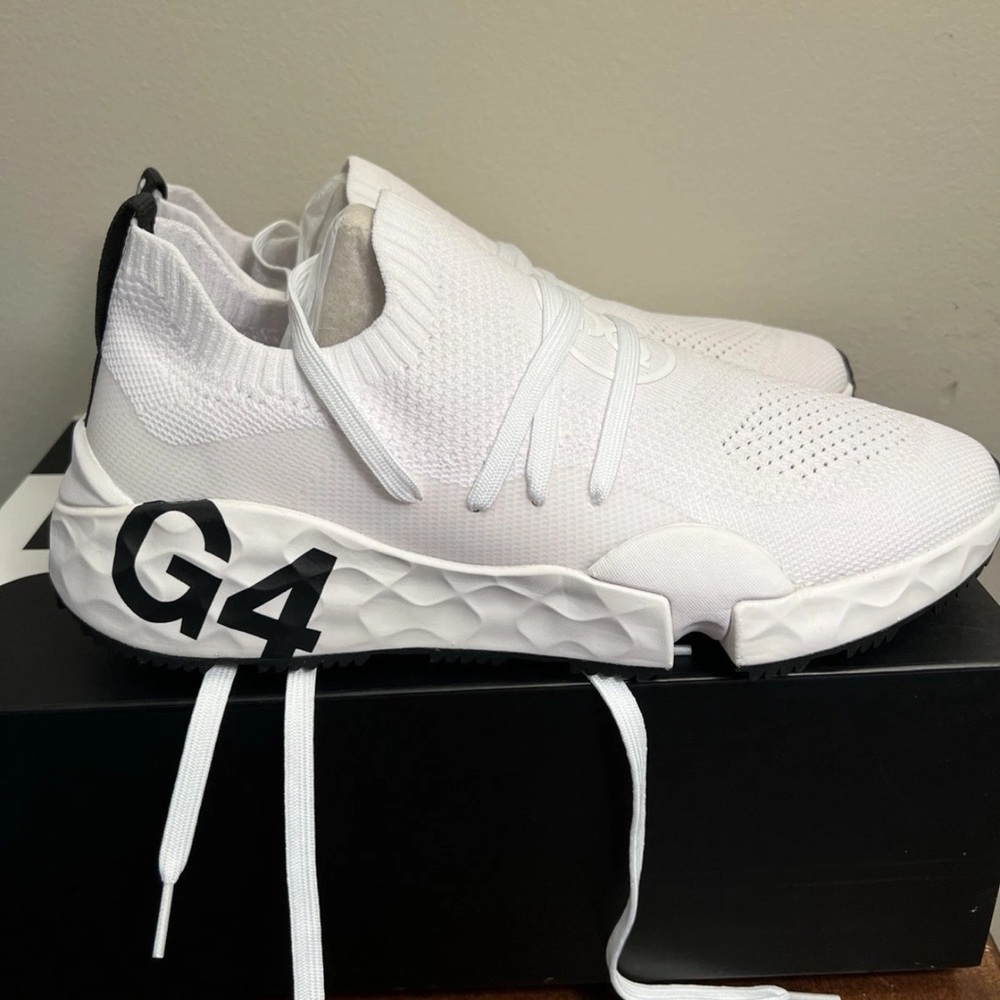 G/FORE White Athletic Shoes